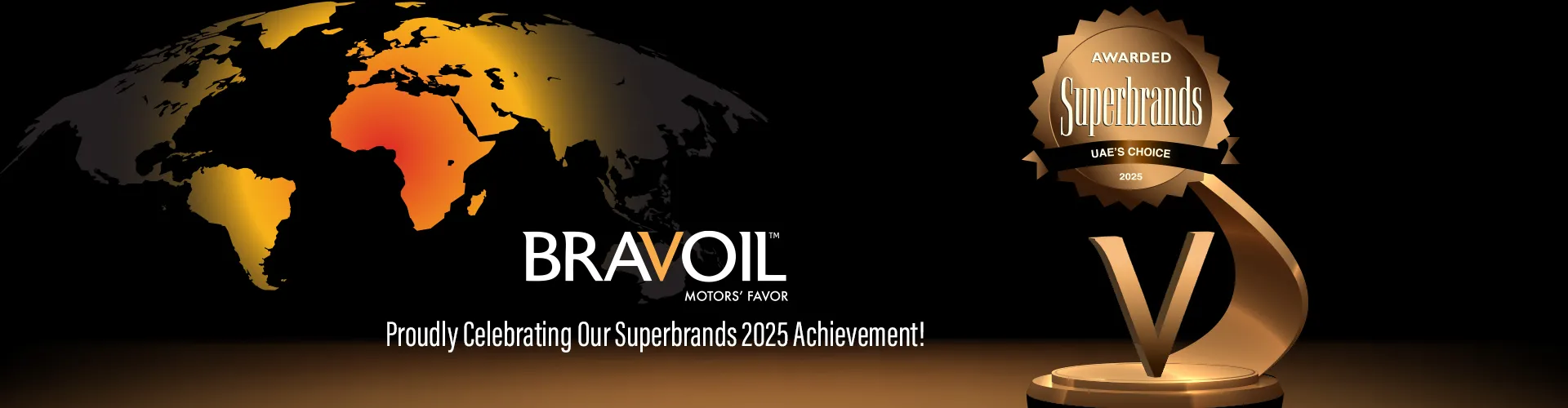 Bravoil Superbrands award
